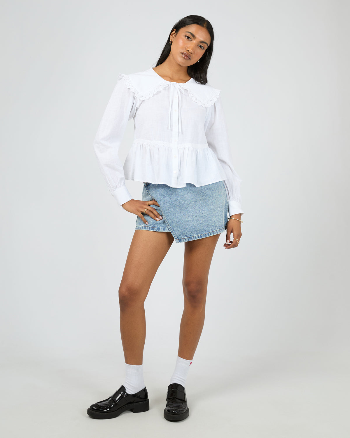 Bonnie Shirt White