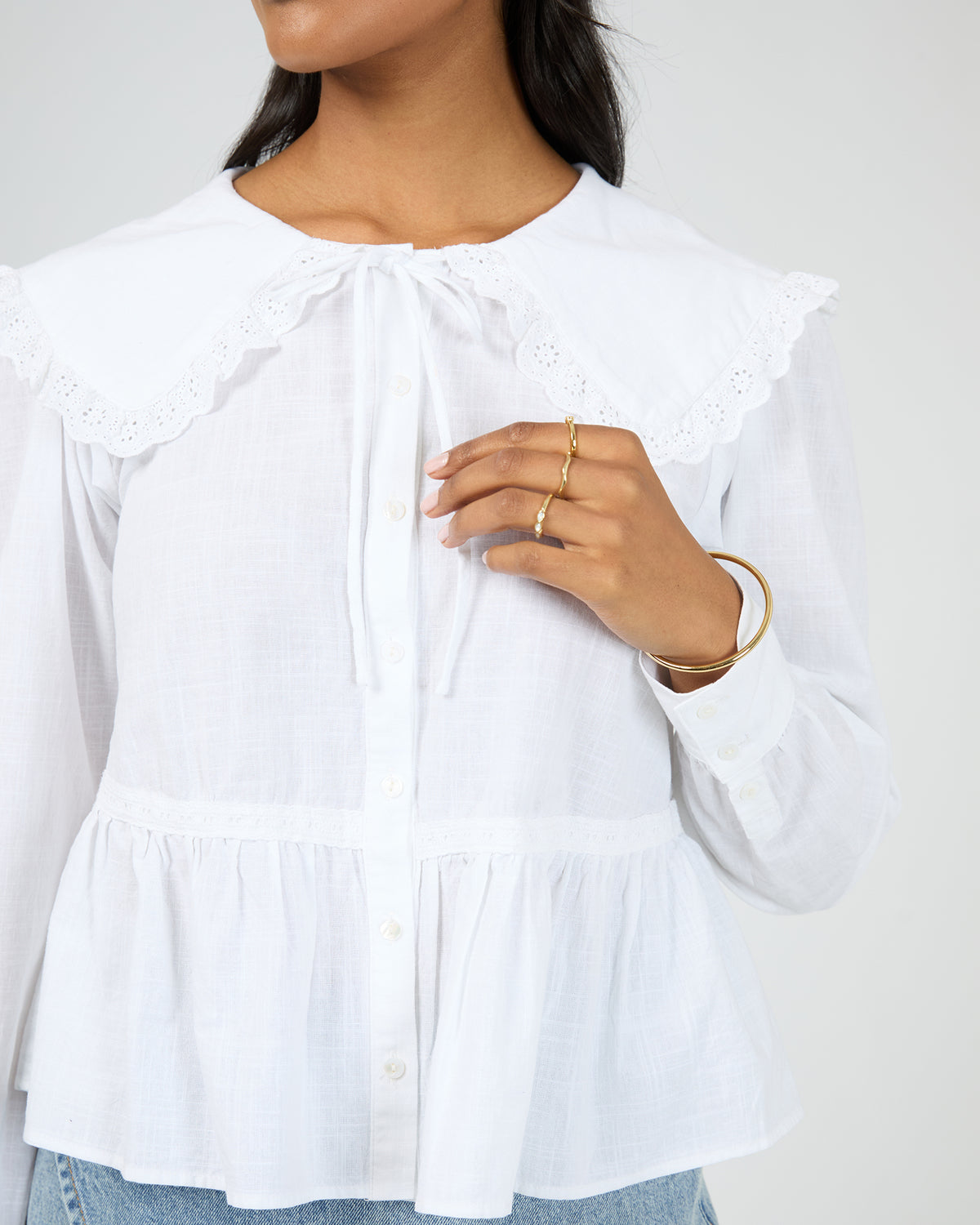 Bonnie Shirt White