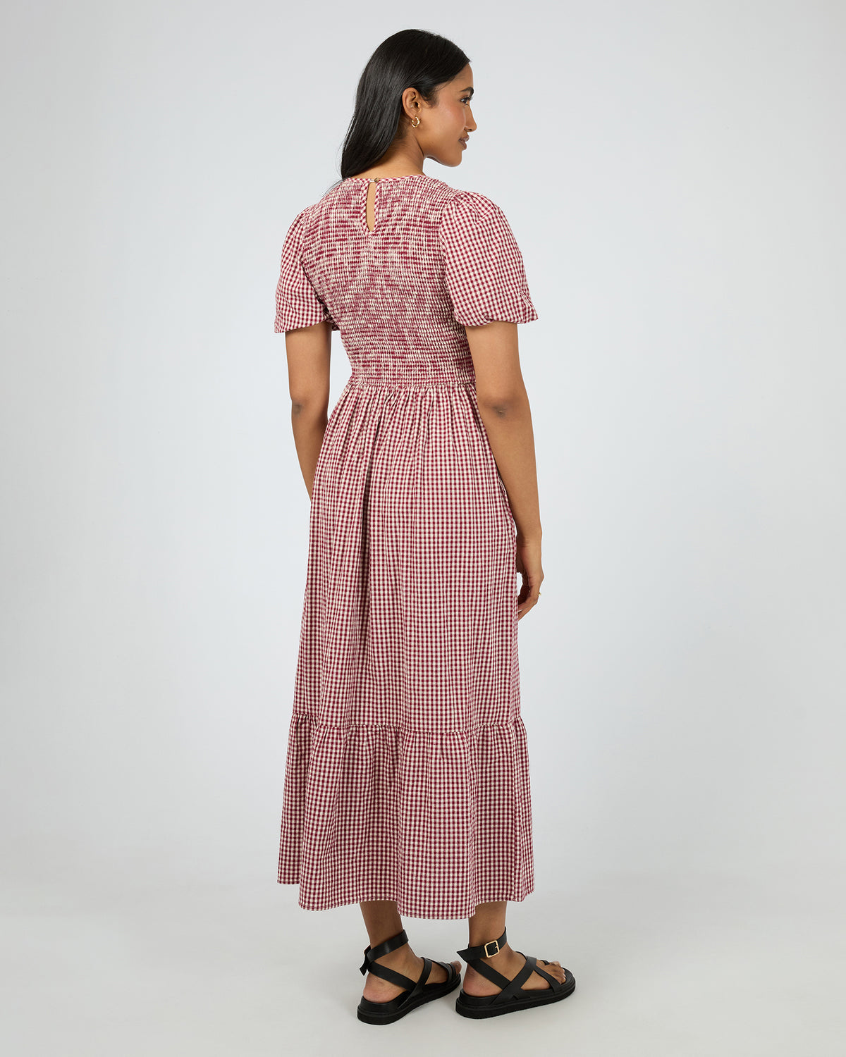 Claire Maxi Dress Wine