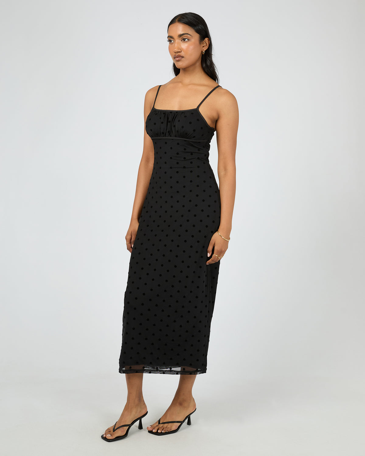 Poppy Maxi Dress Black