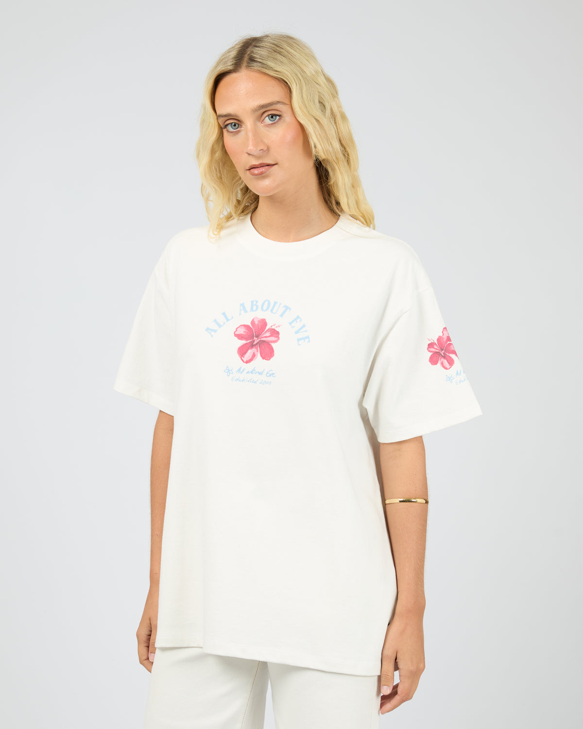 Bonnie Relaxed Tee Vintage White