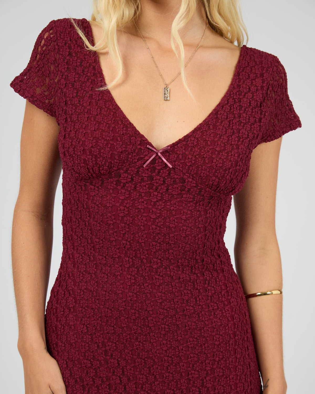 Andie Mini Dress Plum