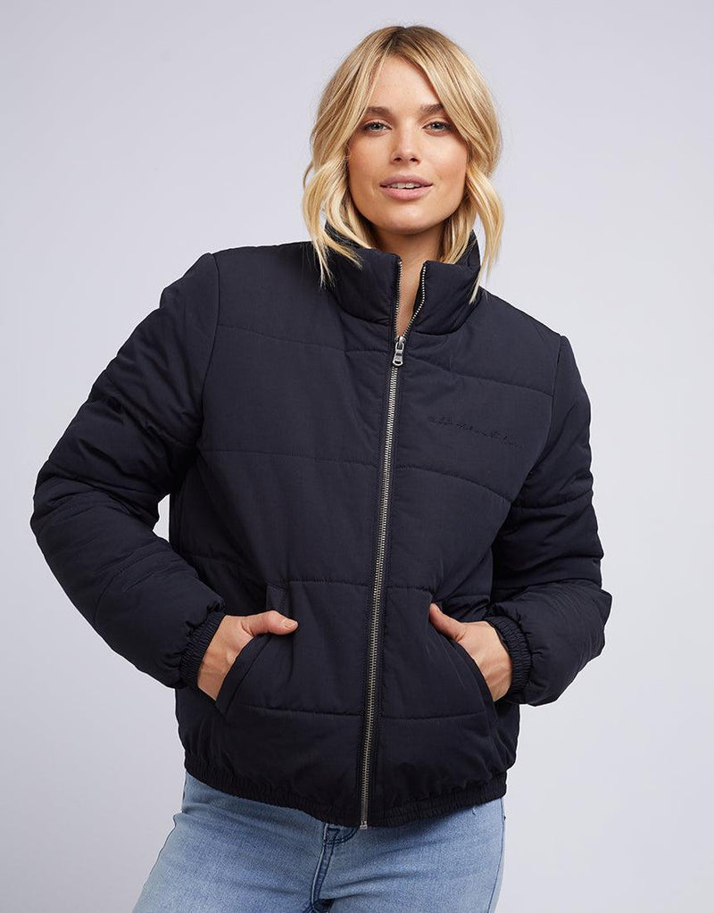 Mila Puffer Jacket Black