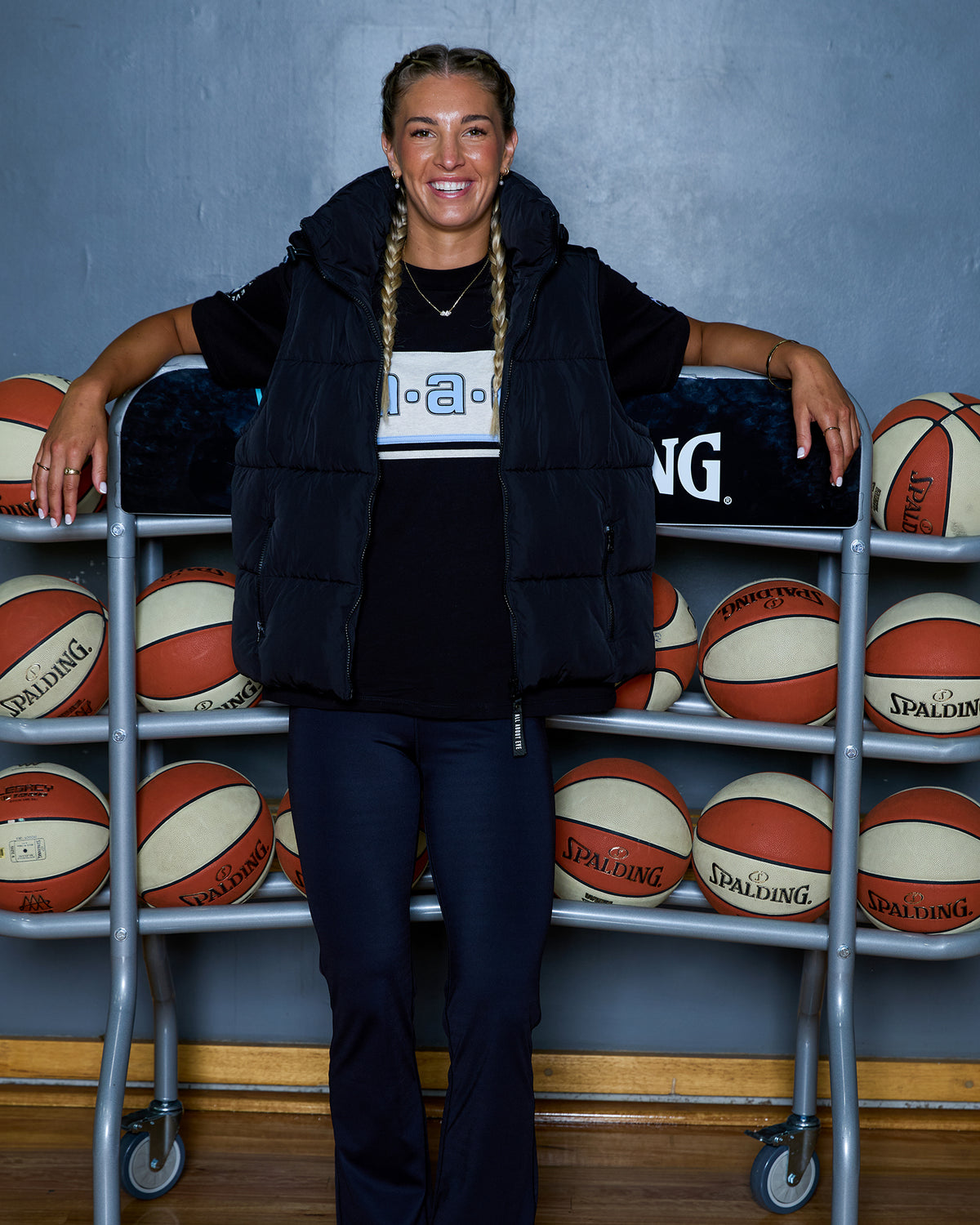 Elevate Puffer Vest Black