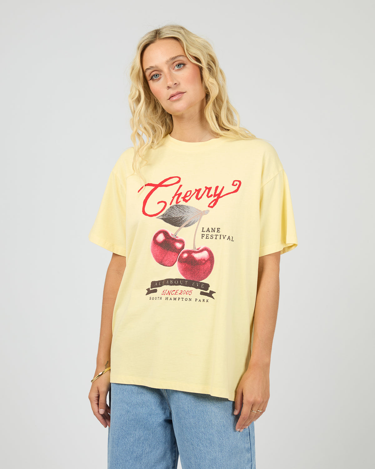 Pippa Relaxed Tee Yellow