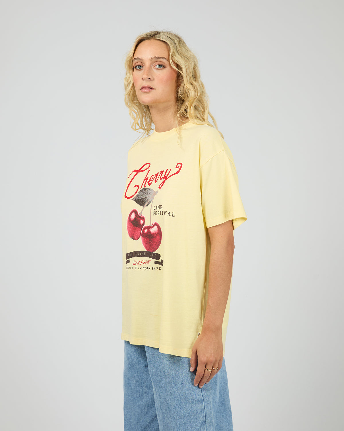 Pippa Relaxed Tee Yellow