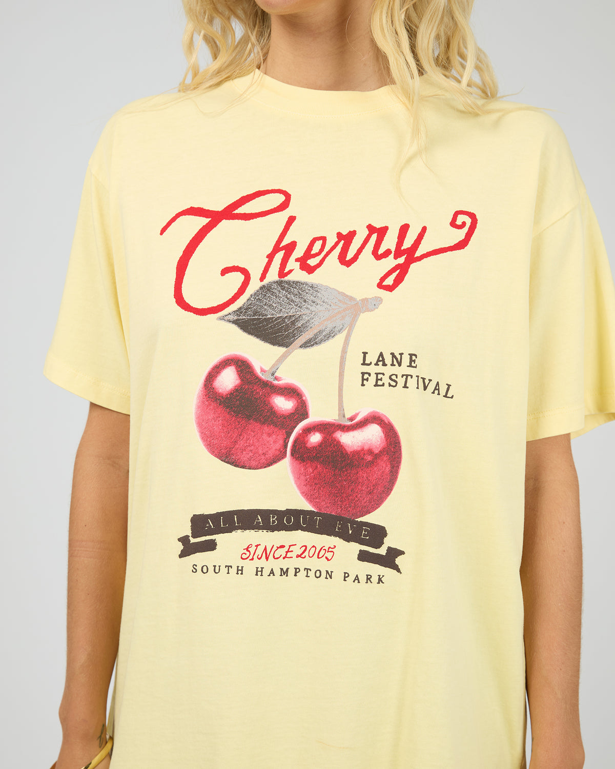 Pippa Relaxed Tee Yellow