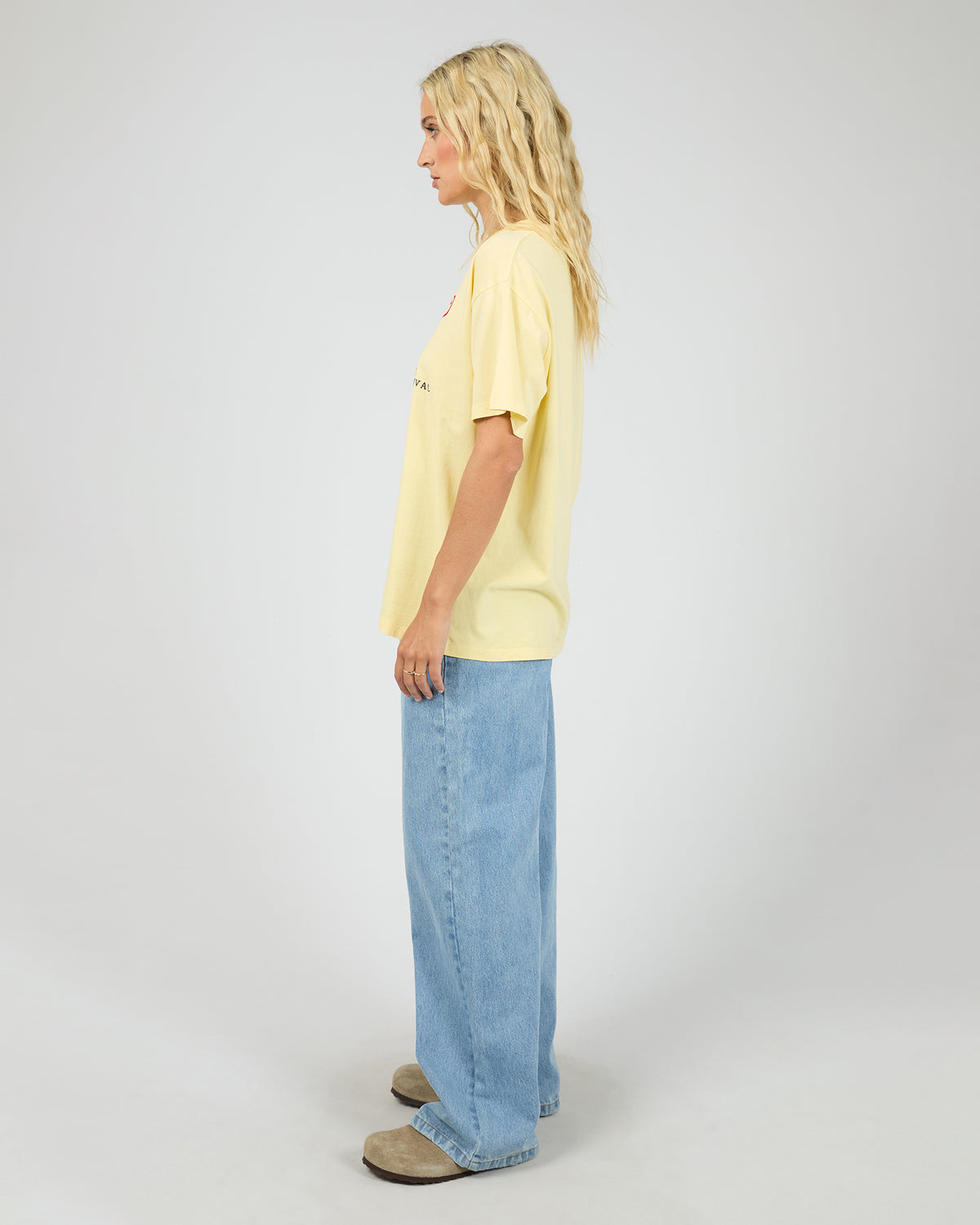 Pippa Relaxed Tee Yellow