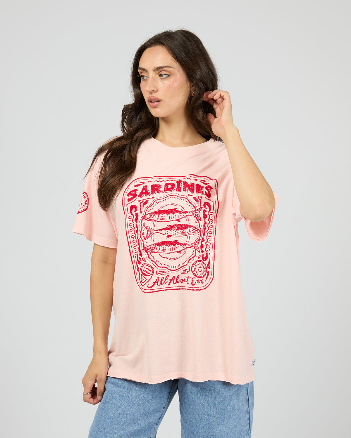 Anchor Relaxed Tee Rose