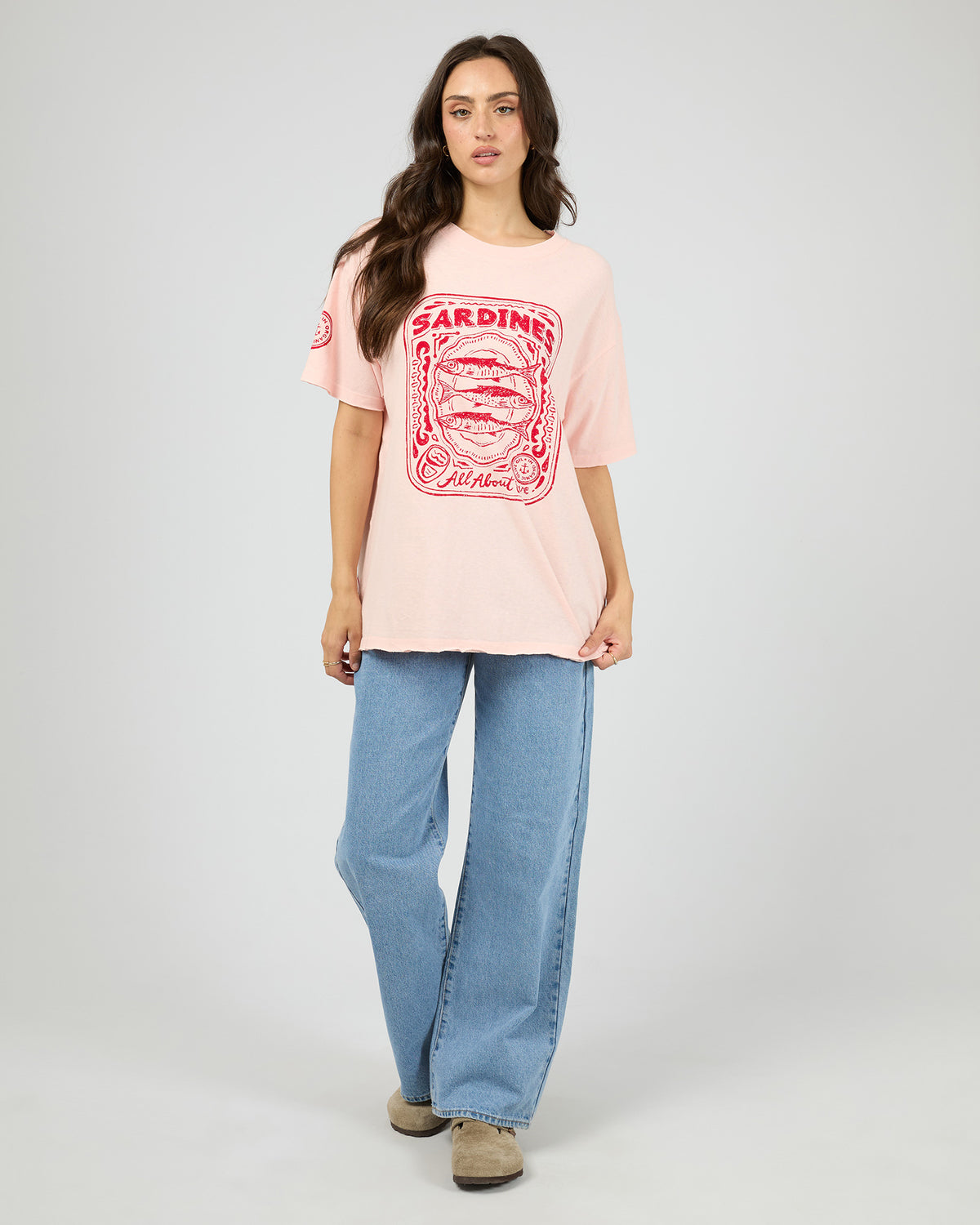 Anchor Relaxed Tee Rose
