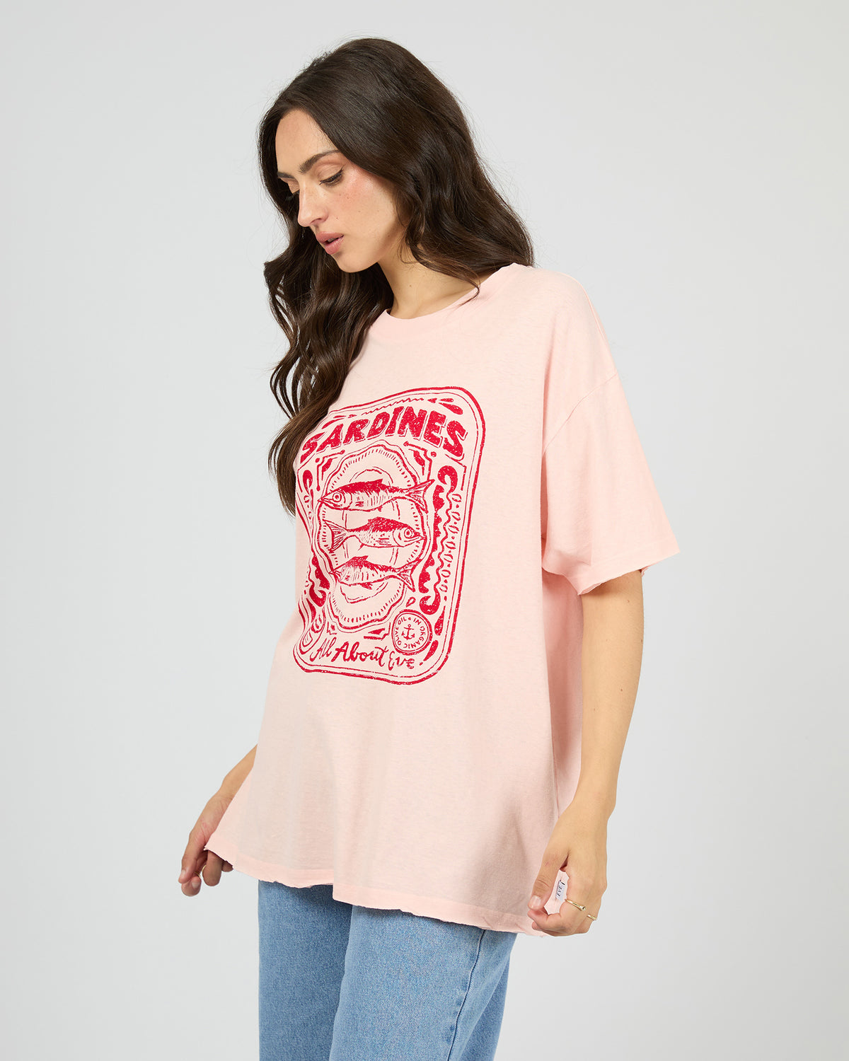 Anchor Relaxed Tee Rose