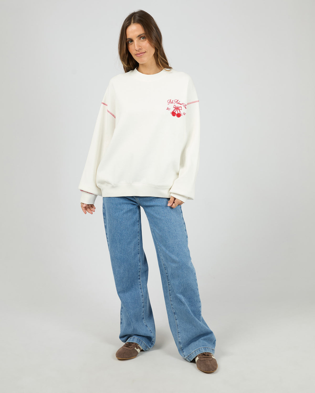 Dolce Box Crew Vintage White