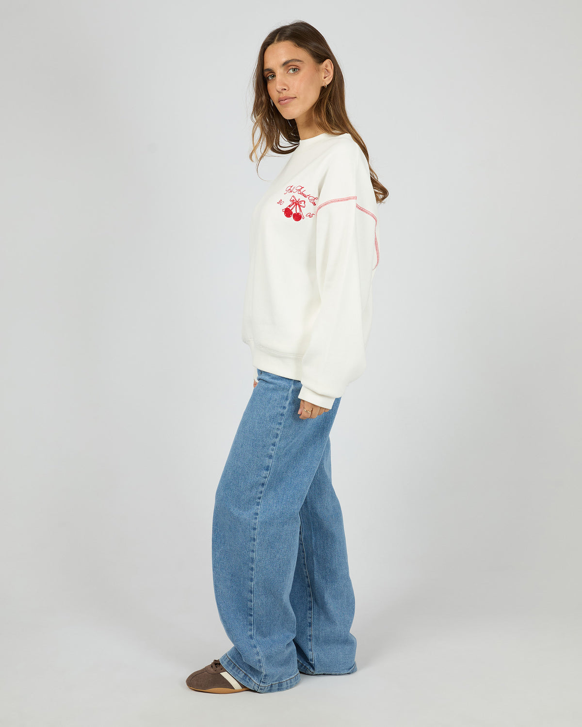 Dolce Box Crew Vintage White