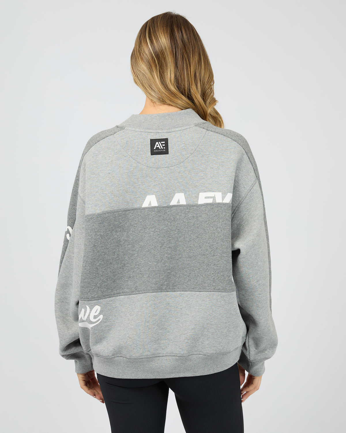 Kyoto Vintage Panel Crew Grey Marle