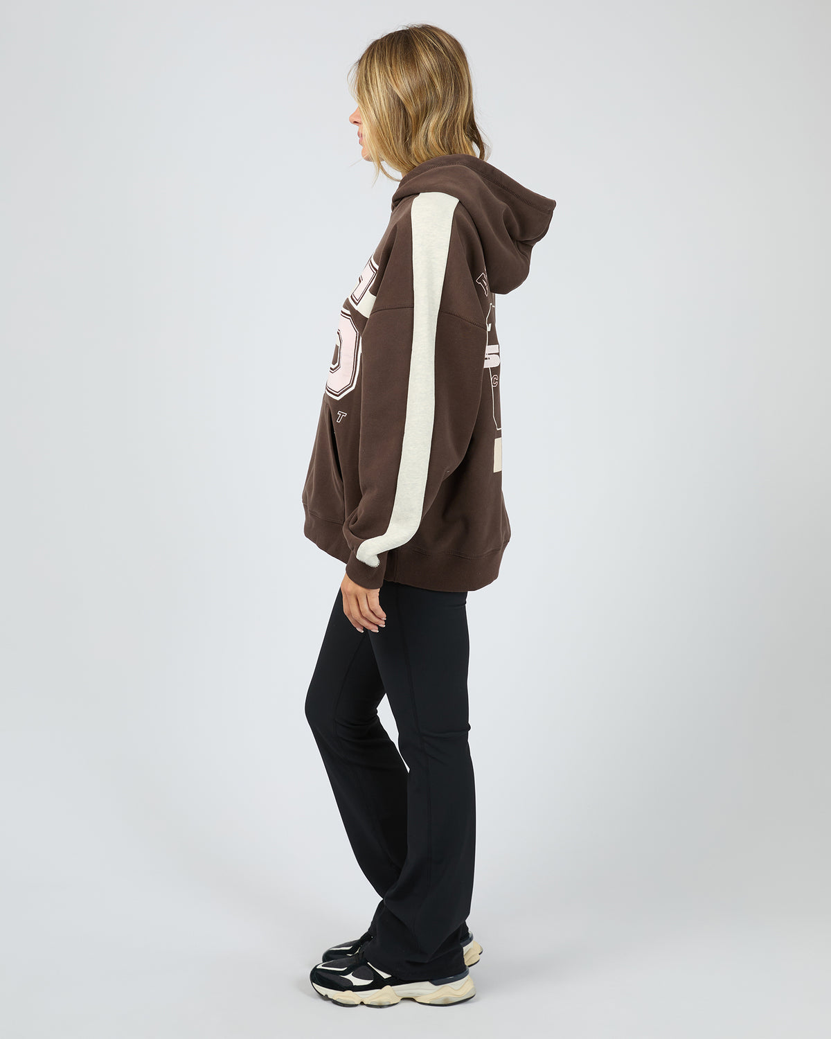 Ninety Five Relaxed Hoodie Brown