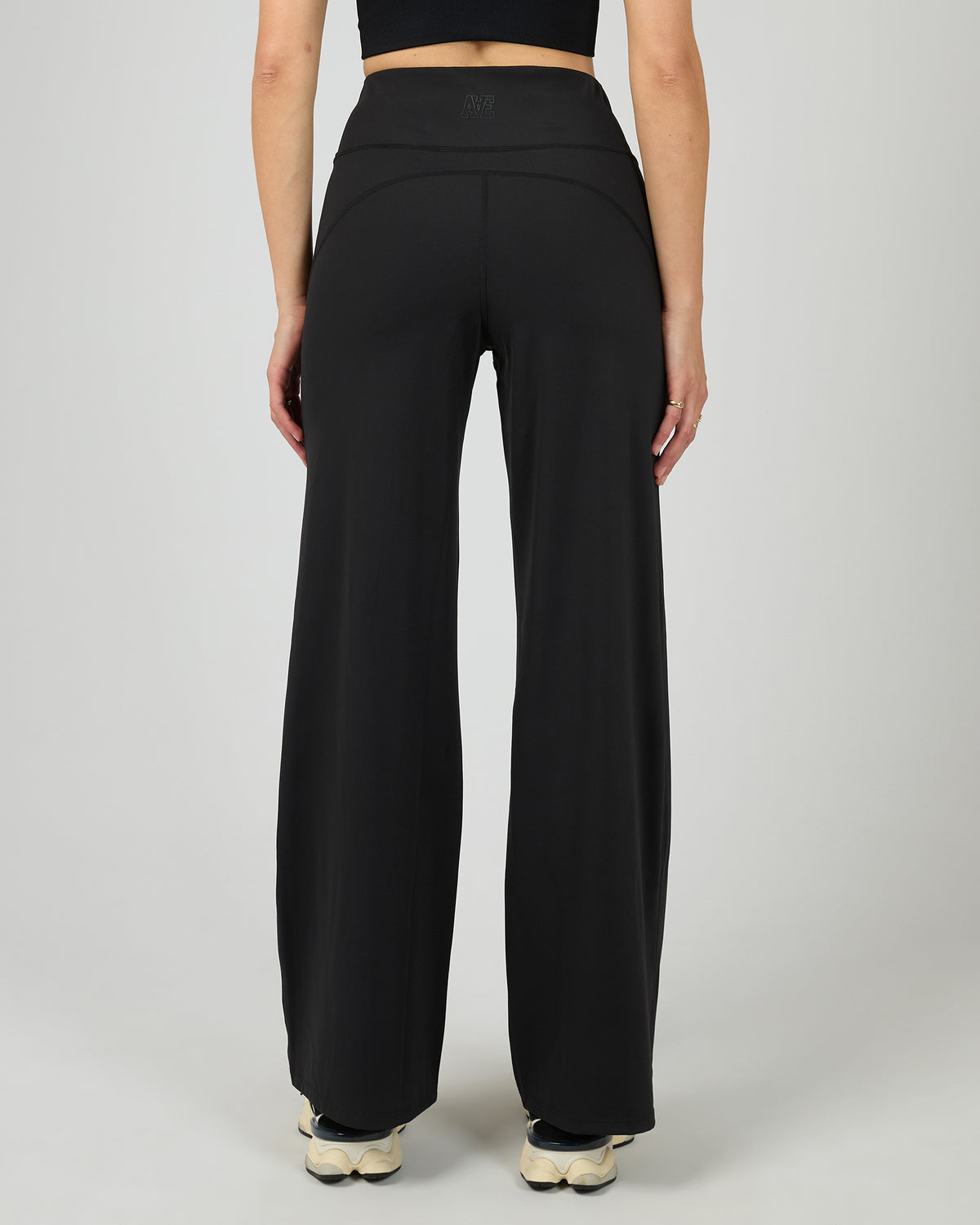 Studio Wide Leg Pant Black