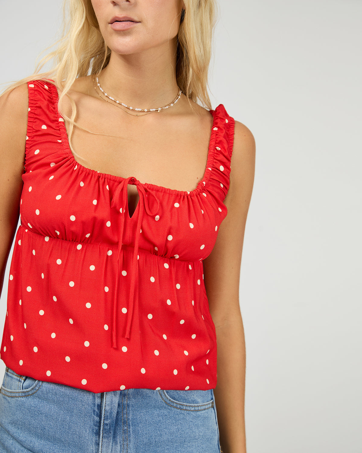 Rumi Top Red