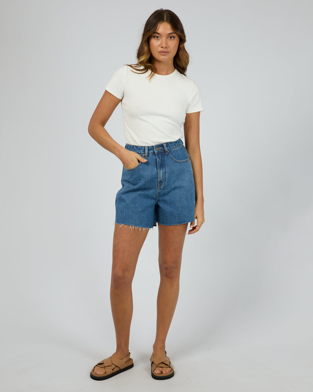 Harley Bermuda Denim Short Heritage Blue