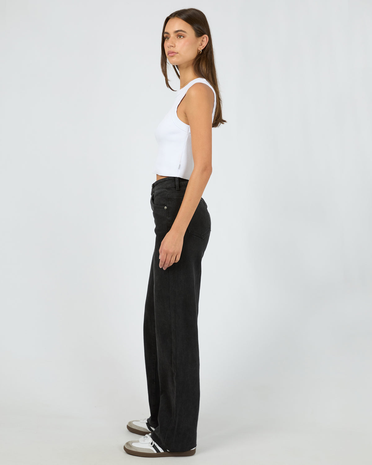 Skye Comfort Jean Washed Black