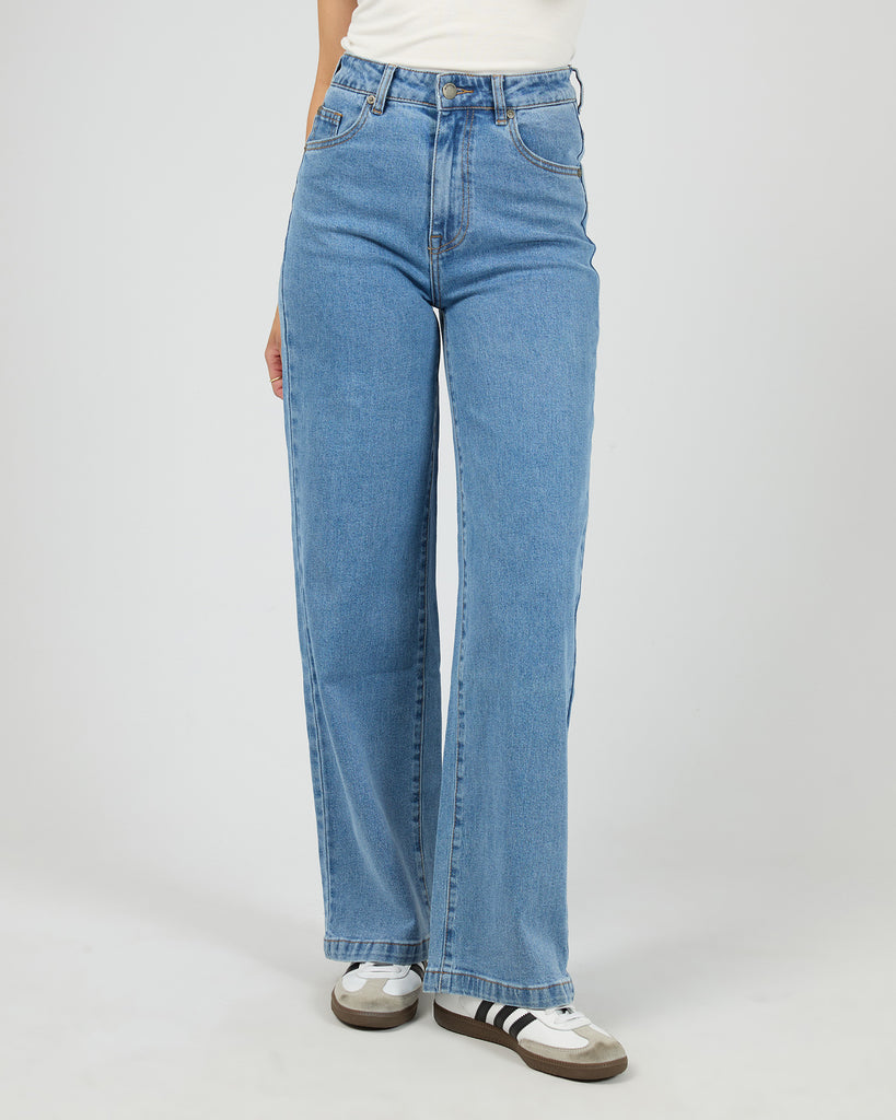 Jacqui Wide Leg Light Blue - Edge Clothing