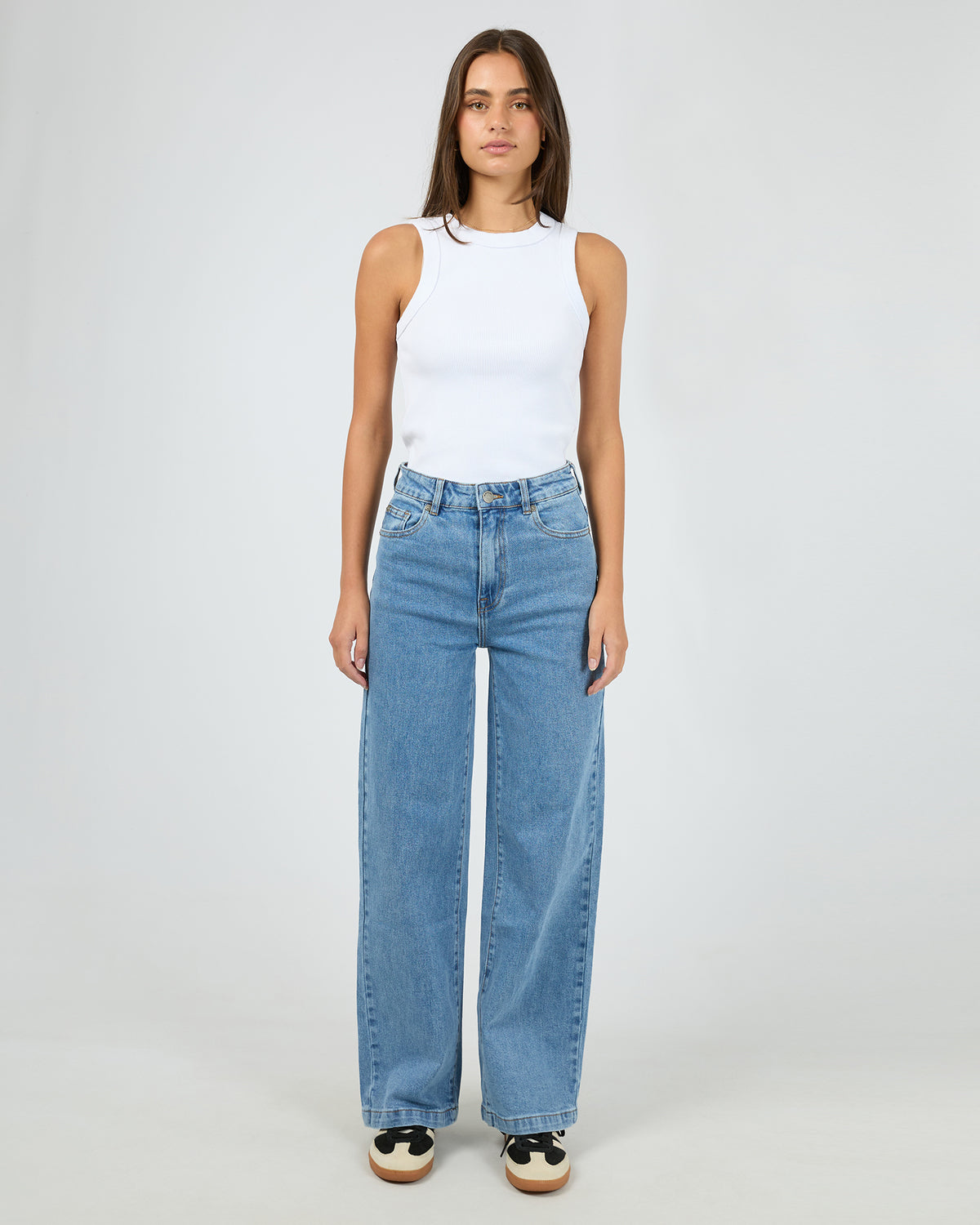Jacqui Wide Leg Light Blue