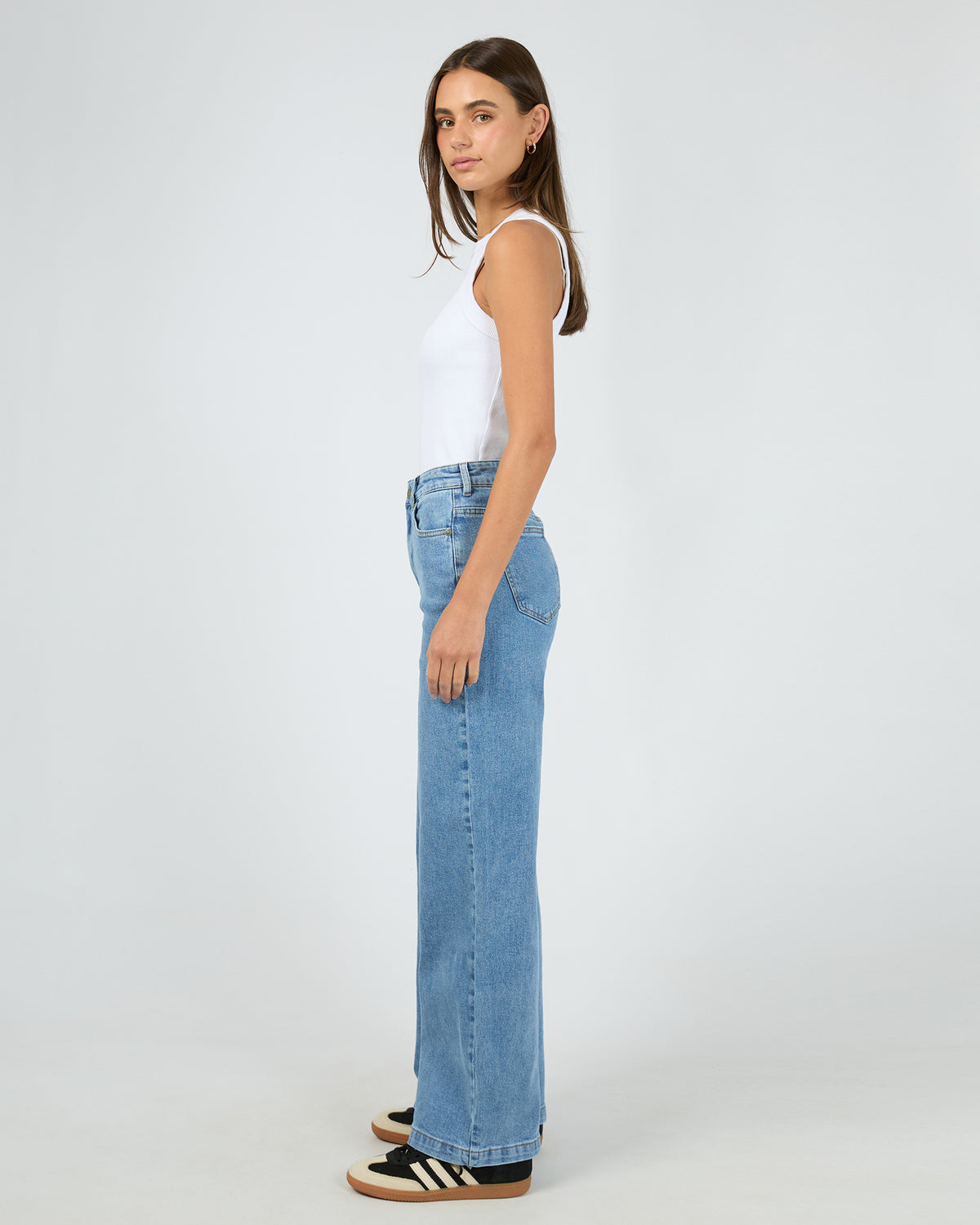 Jacqui Wide Leg Light Blue