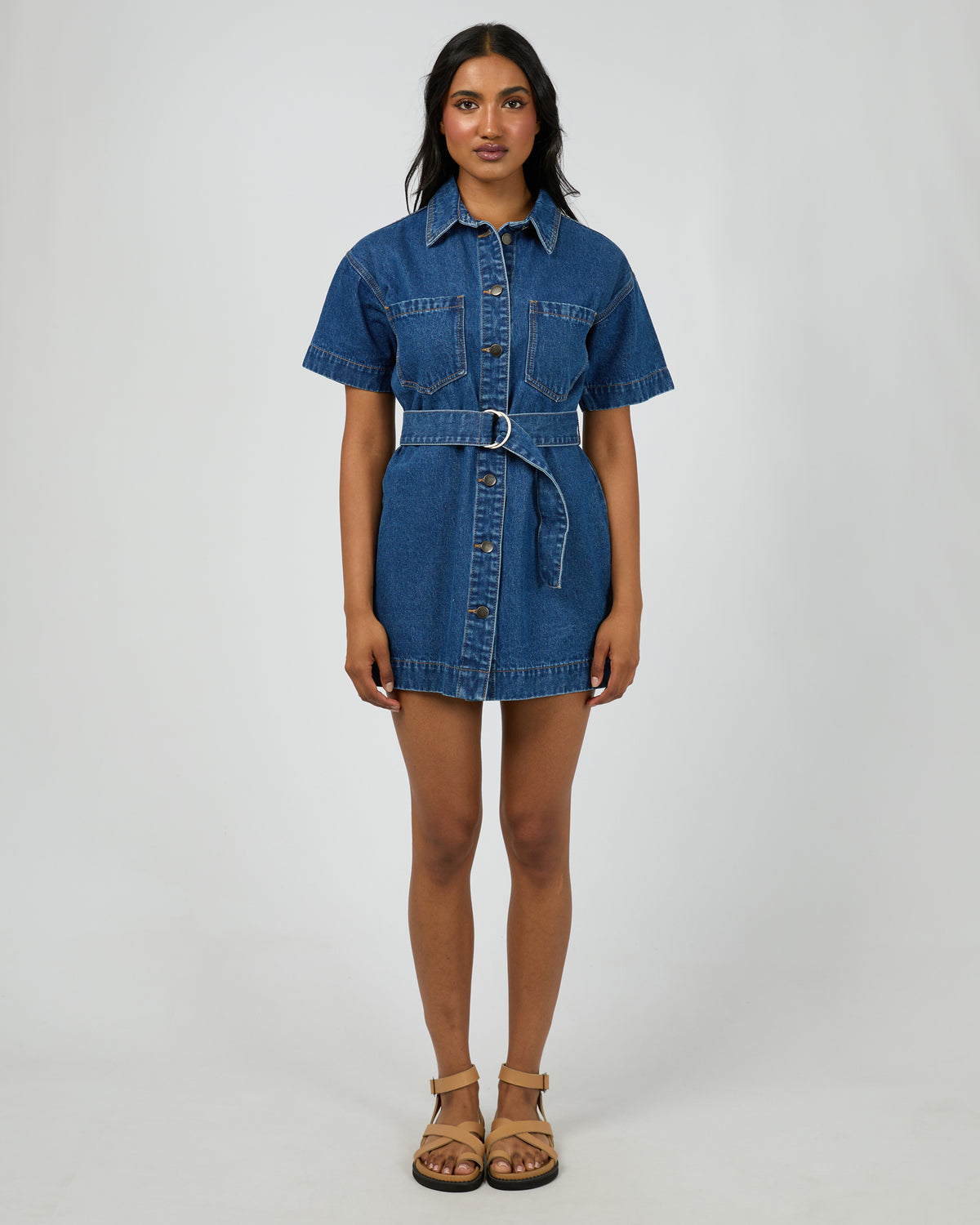 Sunny Denim Dress Heritage Blue