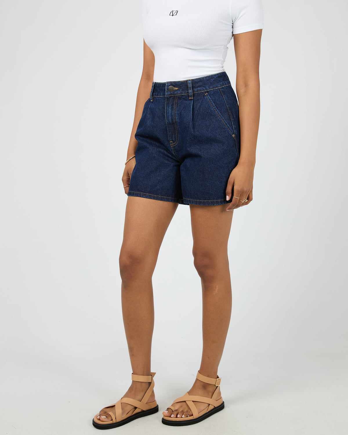 Stevie Denim Short Indigo