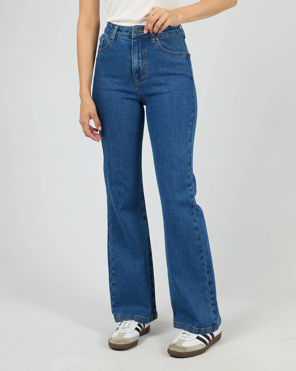 Tia Flare Jean Heritage Blue