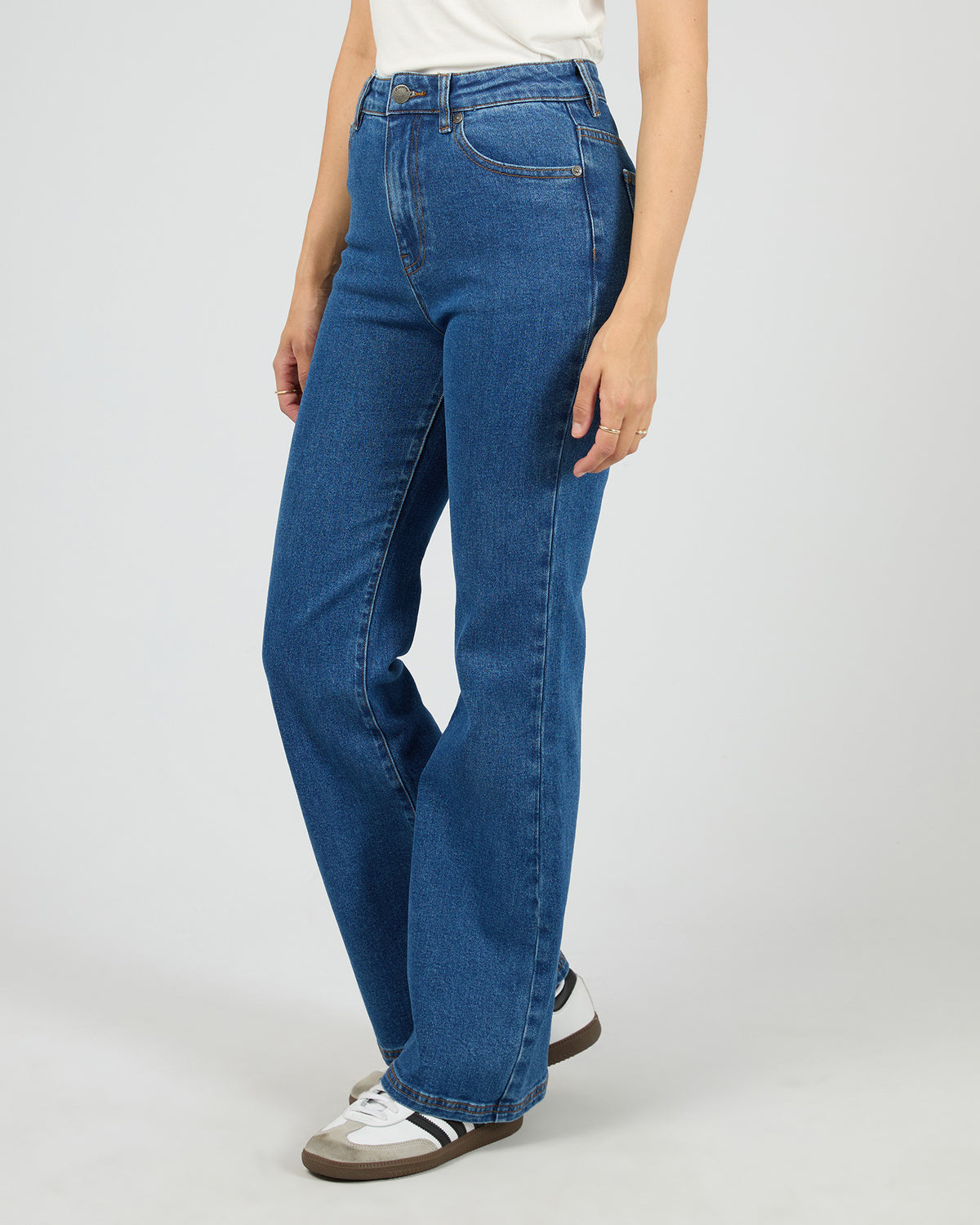 Tia Flare Jean Heritage Blue