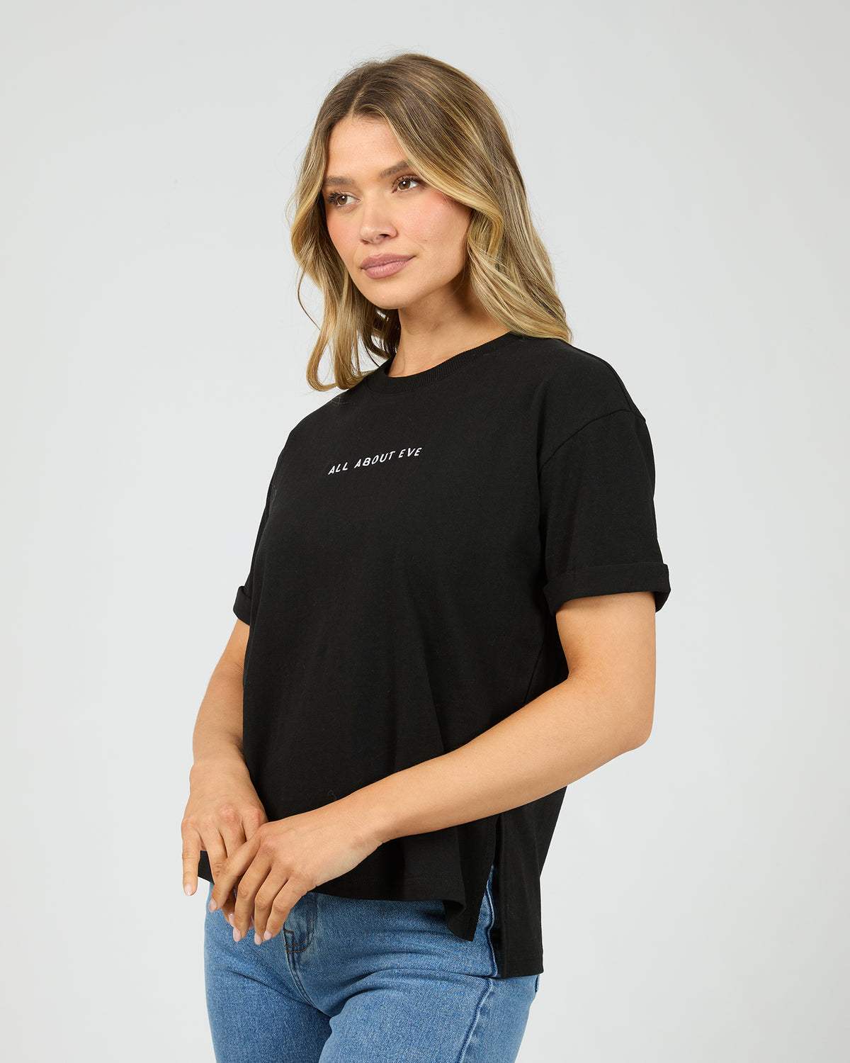 Aae Washed Tee Black