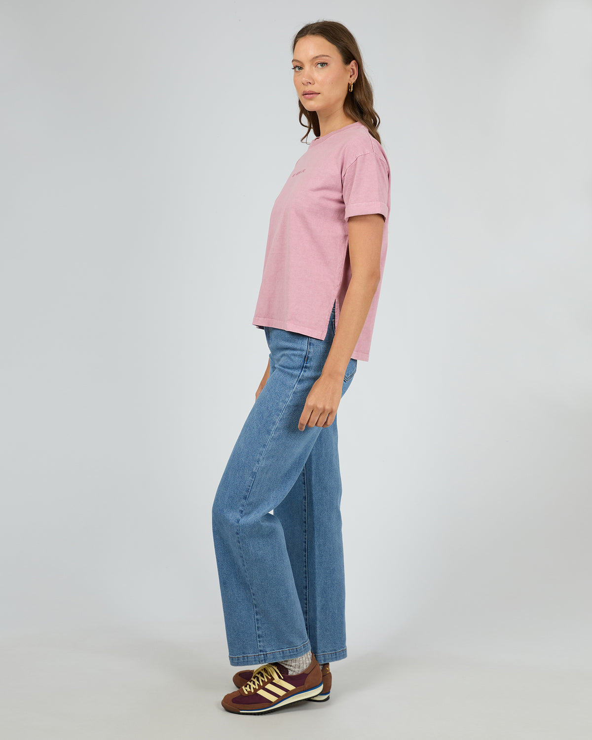 Aae Washed Tee Quartz Pink
