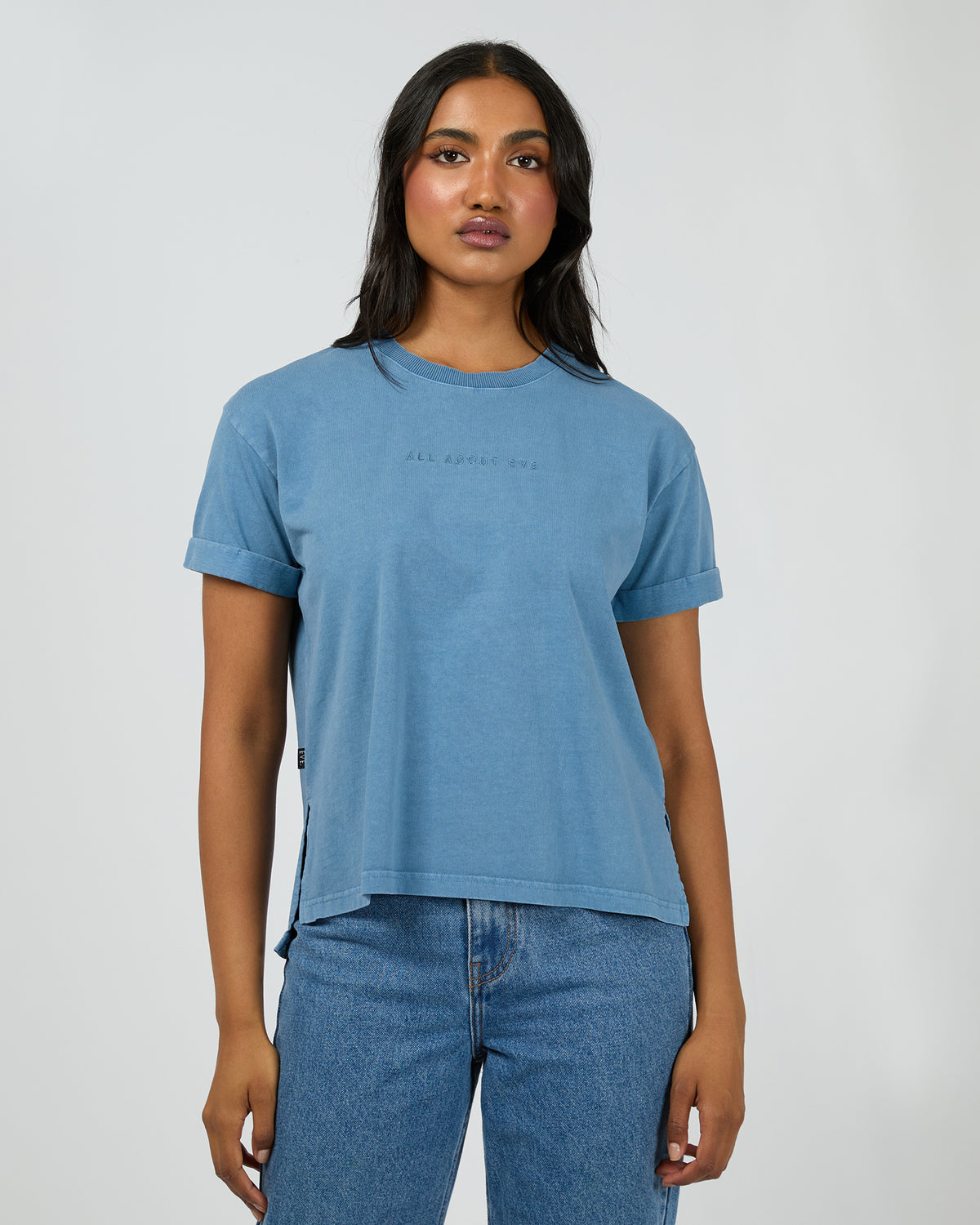 Aae Washed Tee Denim