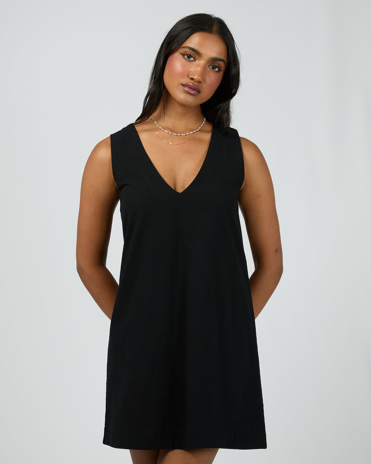 Essential Mini Dress Black