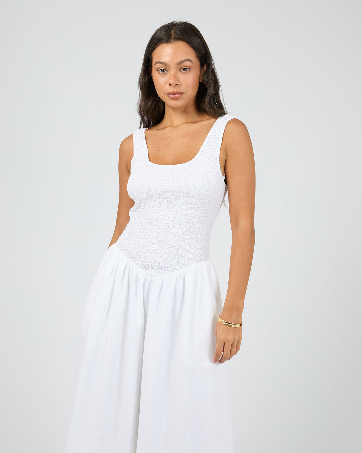 Essential Maxi Dress White