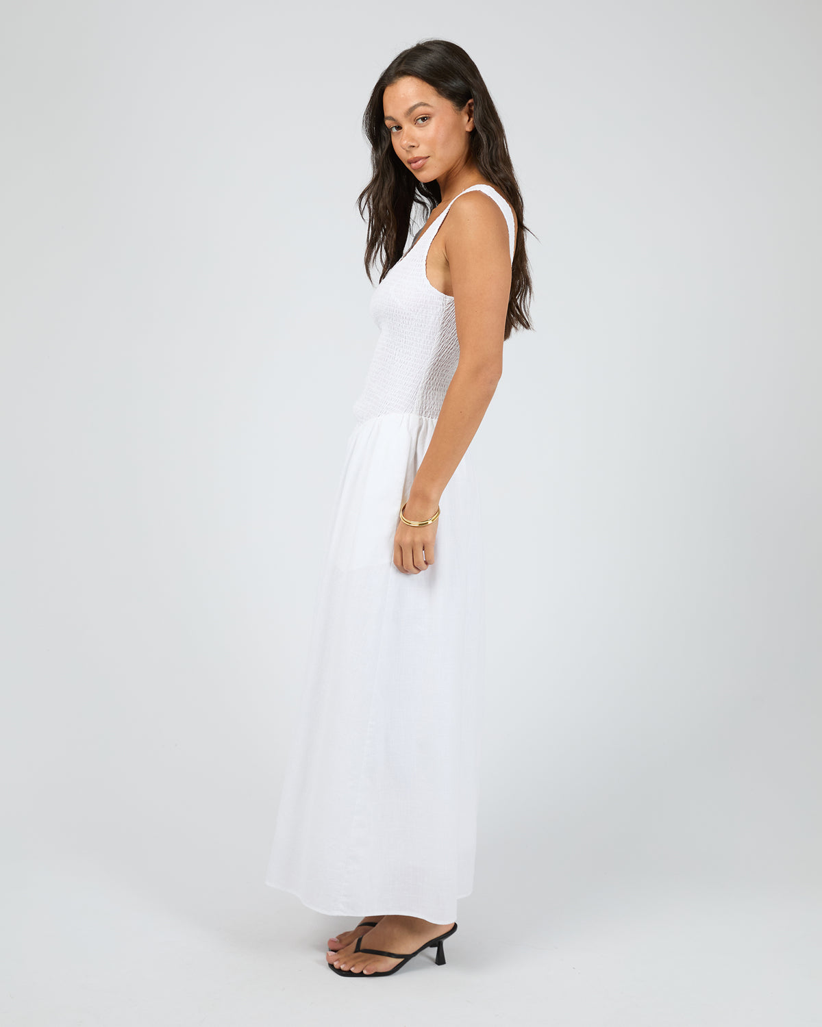 Essential Maxi Dress White