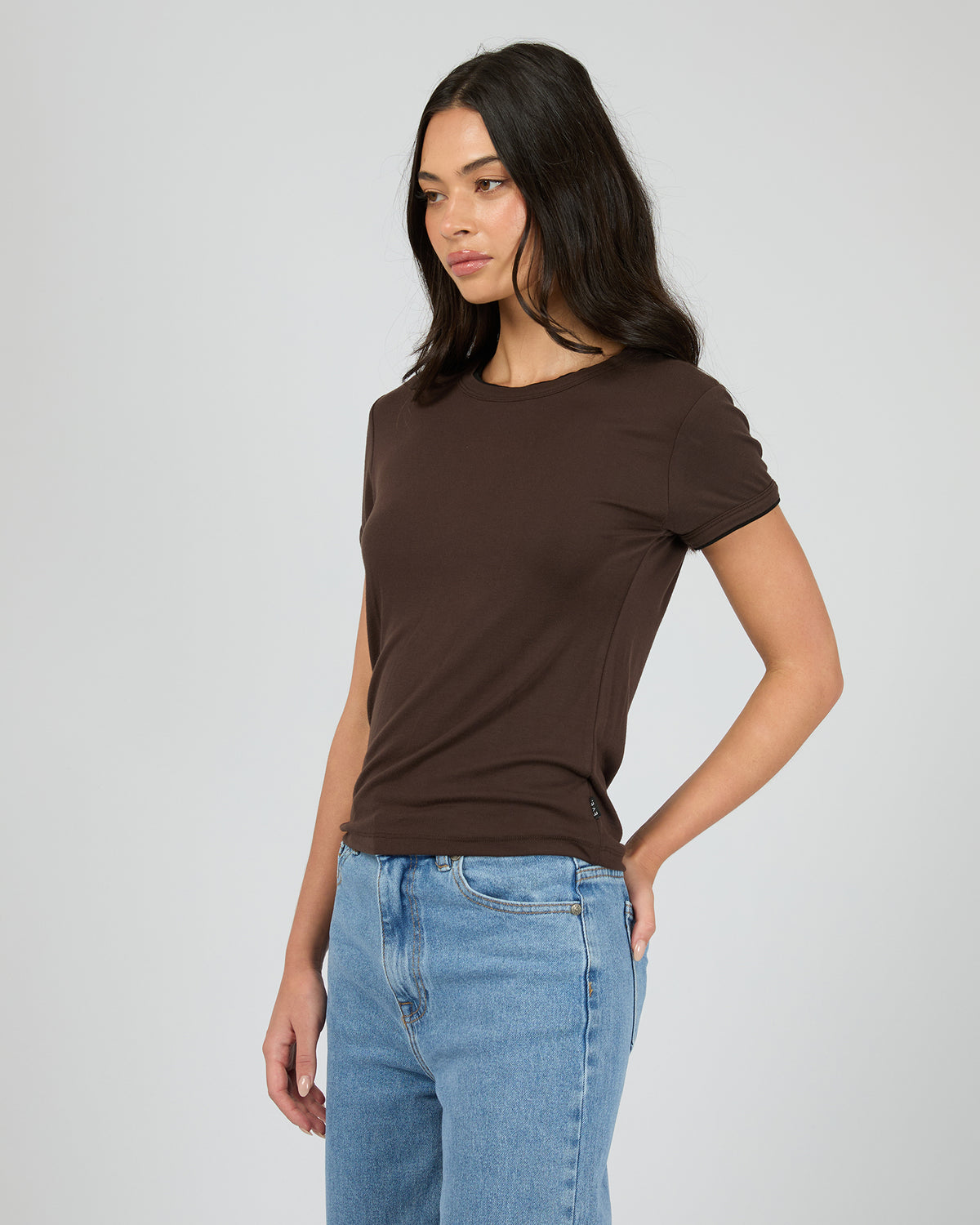Aae Layers Tee Brown