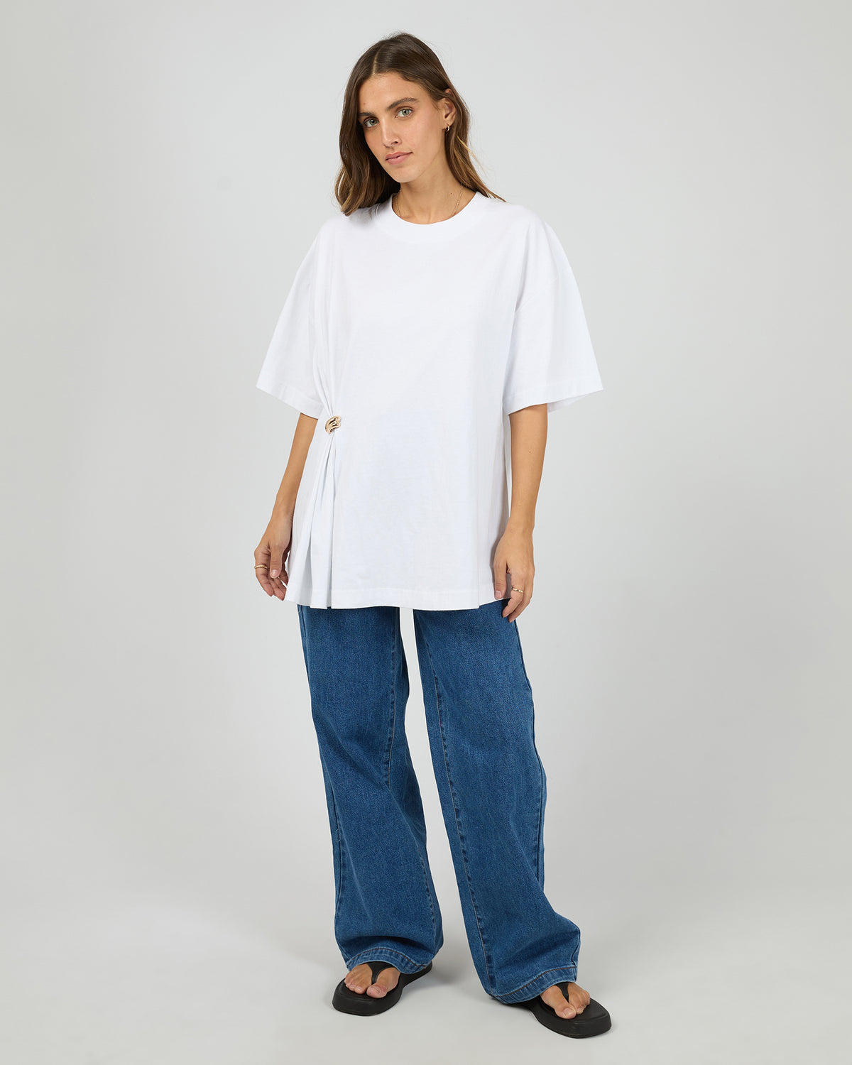Aae Liv Gather Tee White