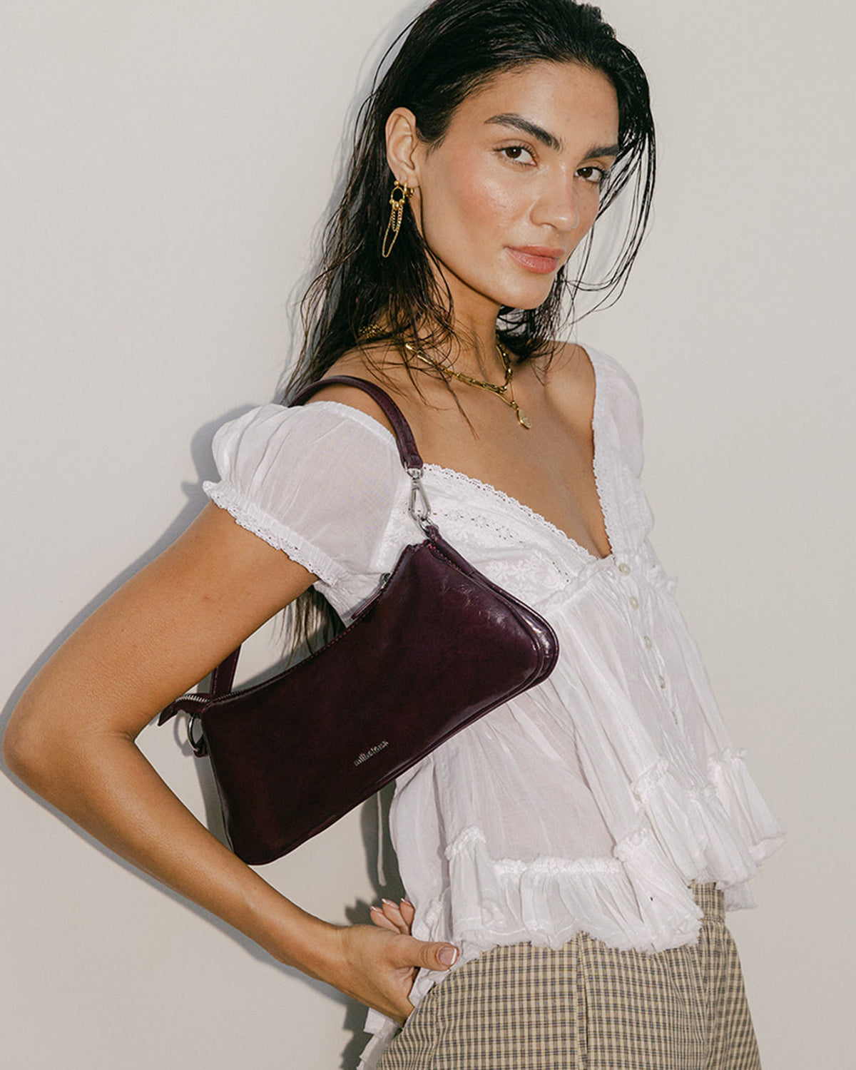 Cleo Handbag Cherry