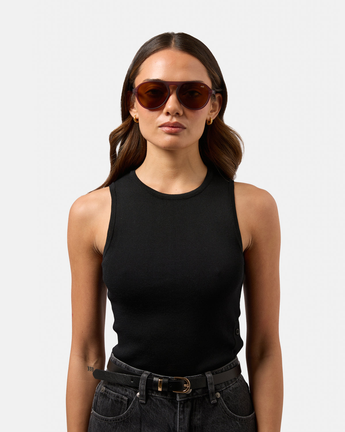 Ines Sunglasses Cry Mocha/Brown