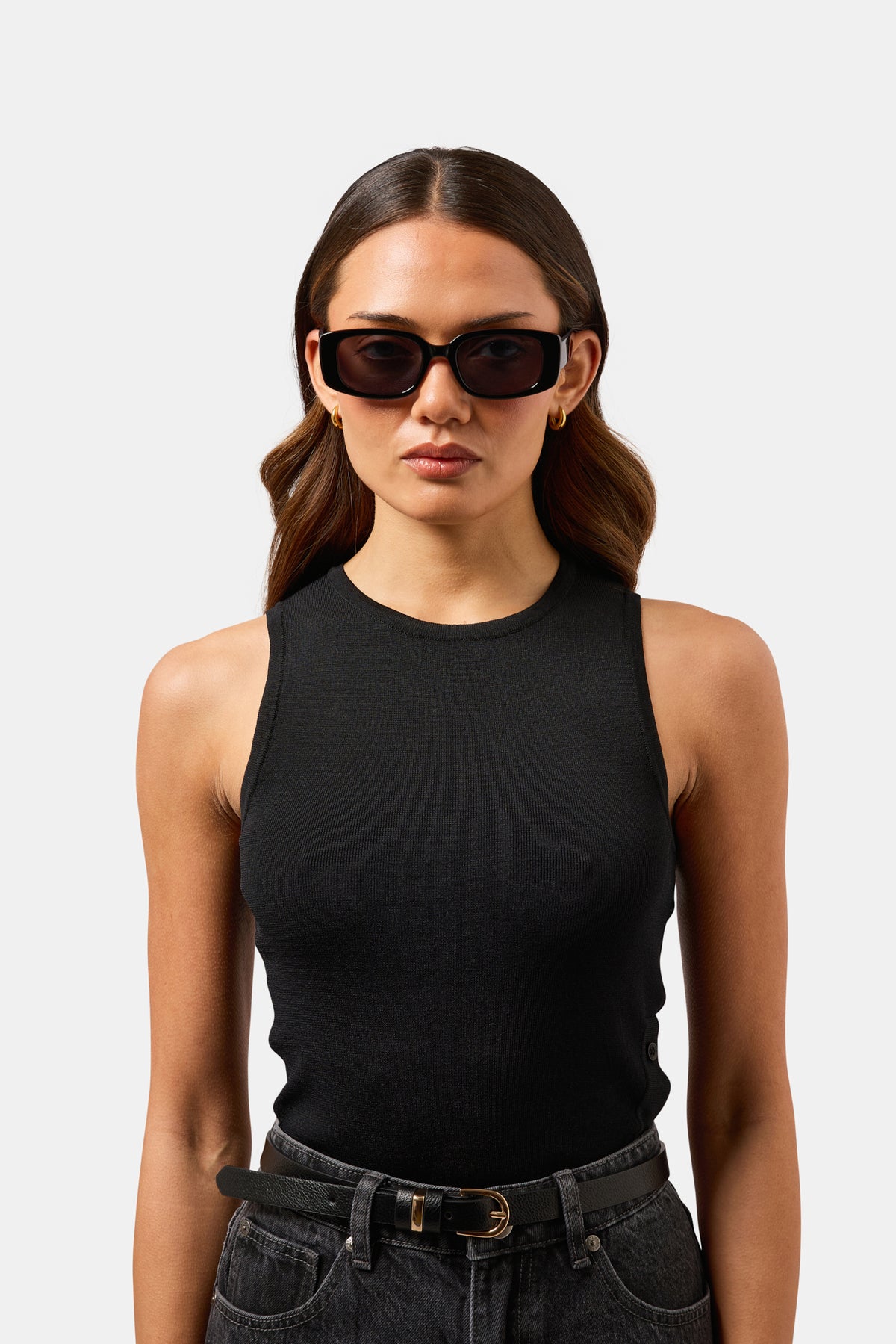 Freja Sunglasses Black/Smoke