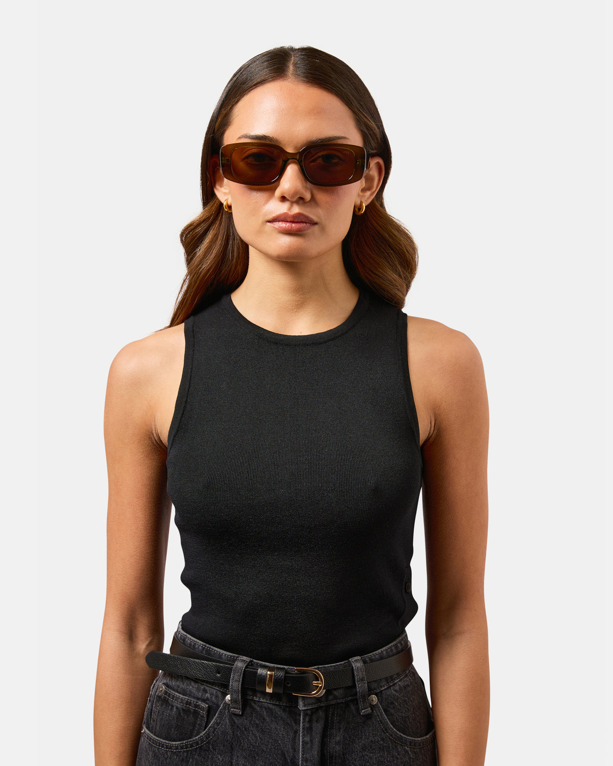 Freja Sunglasses Cry Green/Brown