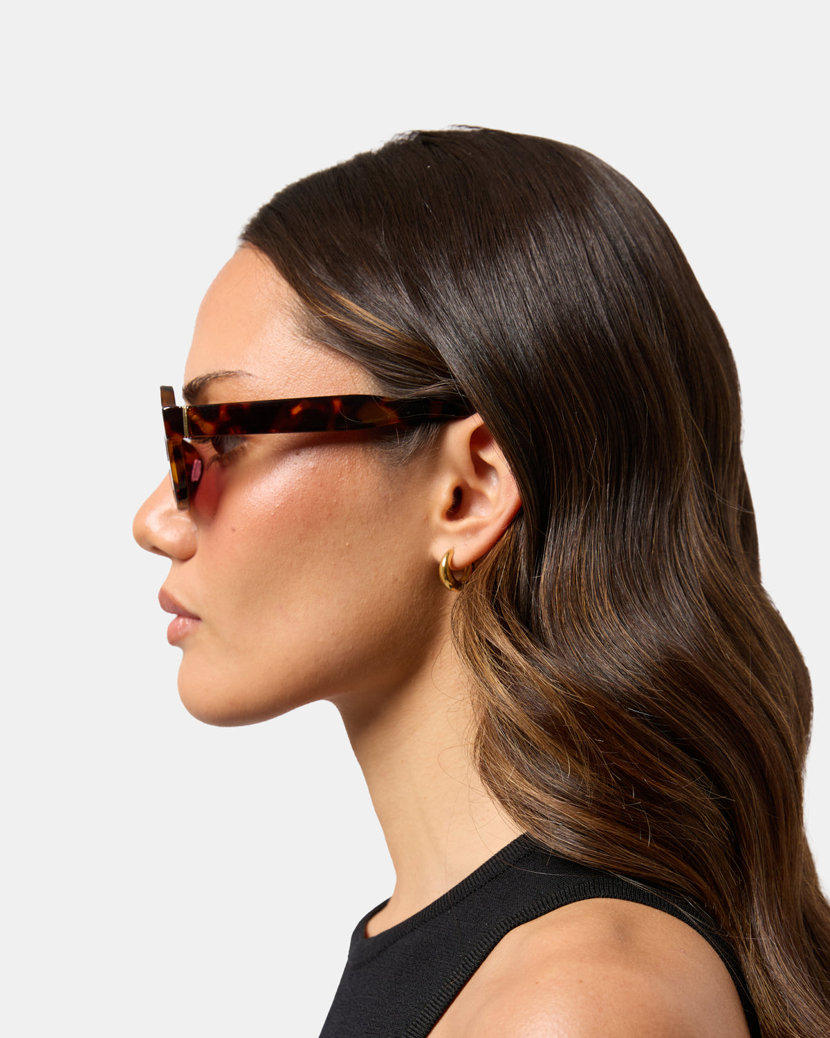 Maja Sunglasses Tortoise/Purple