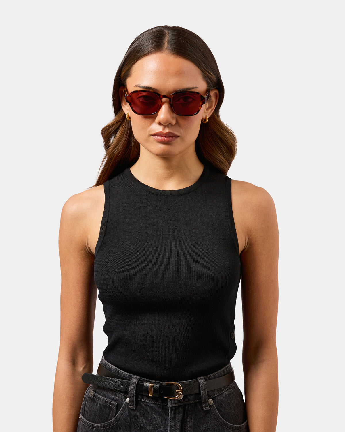 Maja Sunglasses Tortoise/Purple