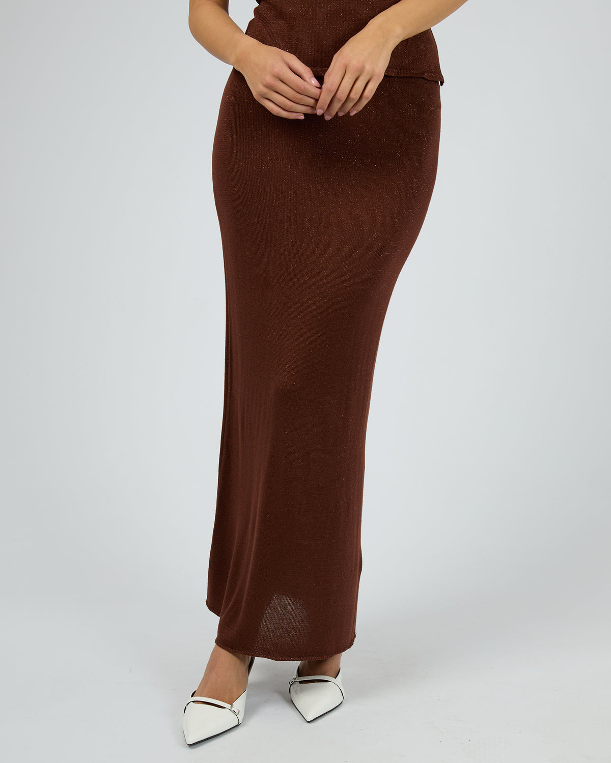 Jayla Maxi Skirt Brown