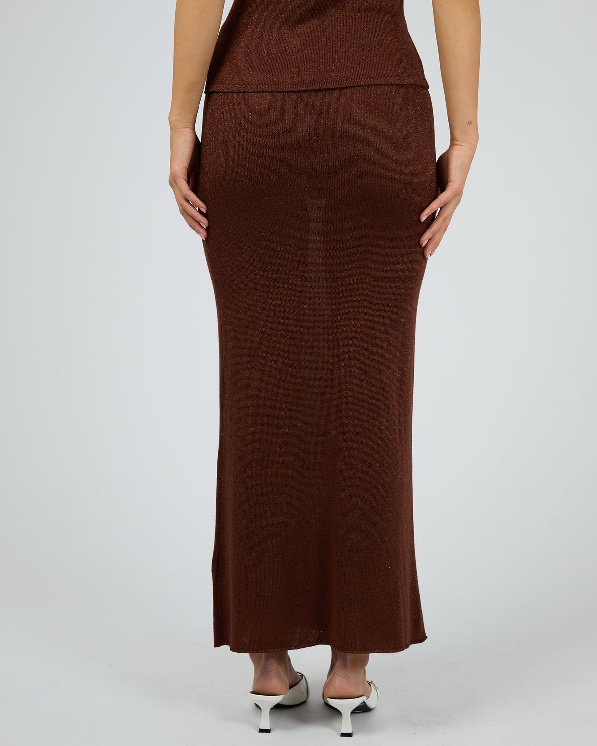 Jayla Maxi Skirt Brown