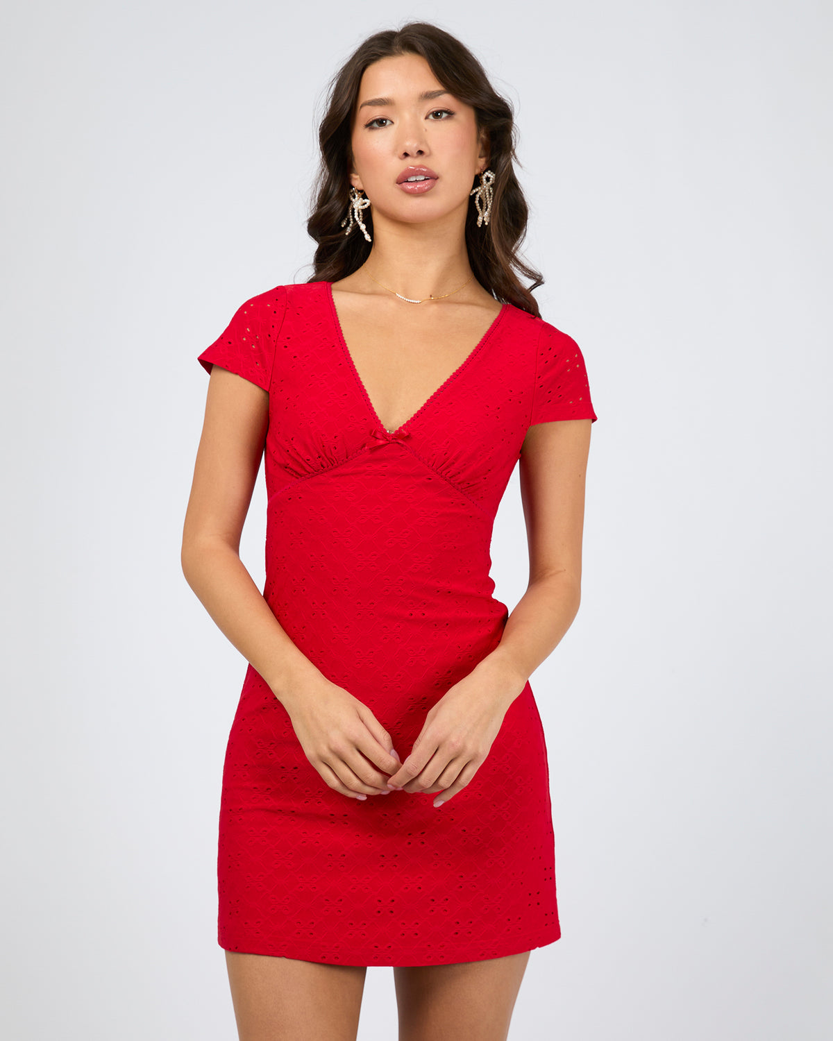 Charlee Mini Dress Red