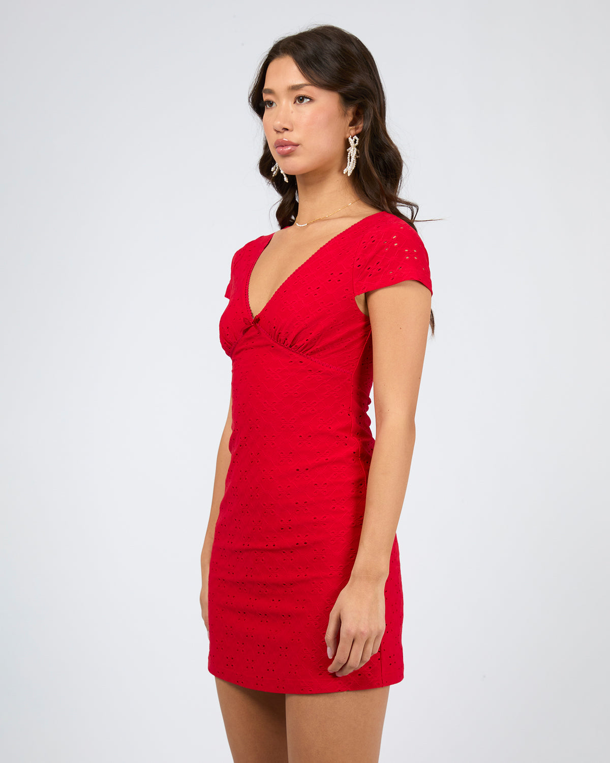 Charlee Mini Dress Red