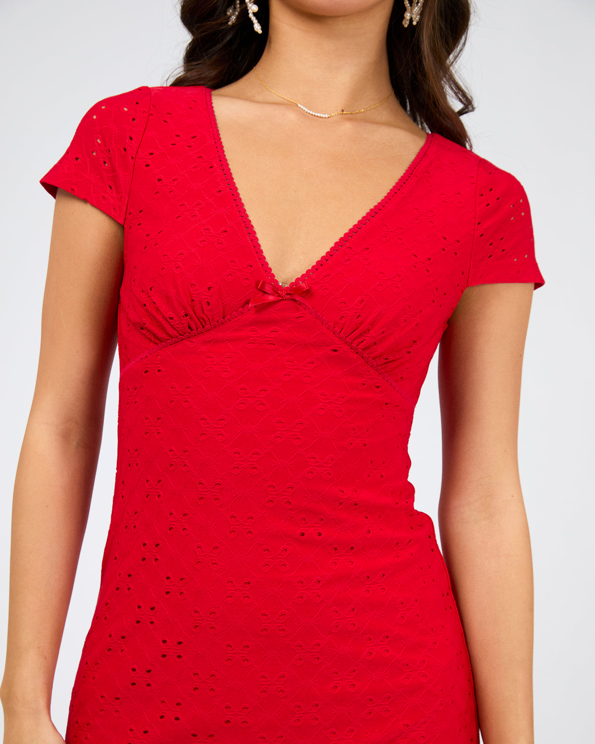 Charlee Mini Dress Red