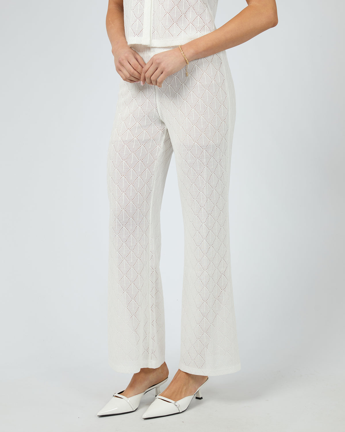 Aurora Pant White